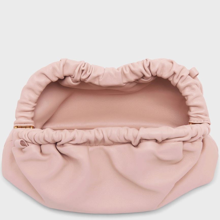 Women's Mansur Gavriel Mini Cloud Clutch Bags Pink | AU 4201YW